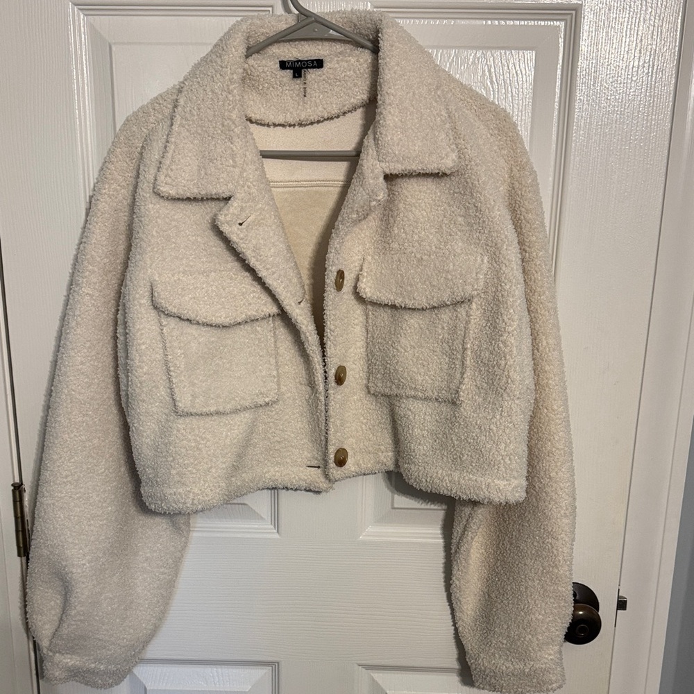 Cozy Cream Teddy Jacket